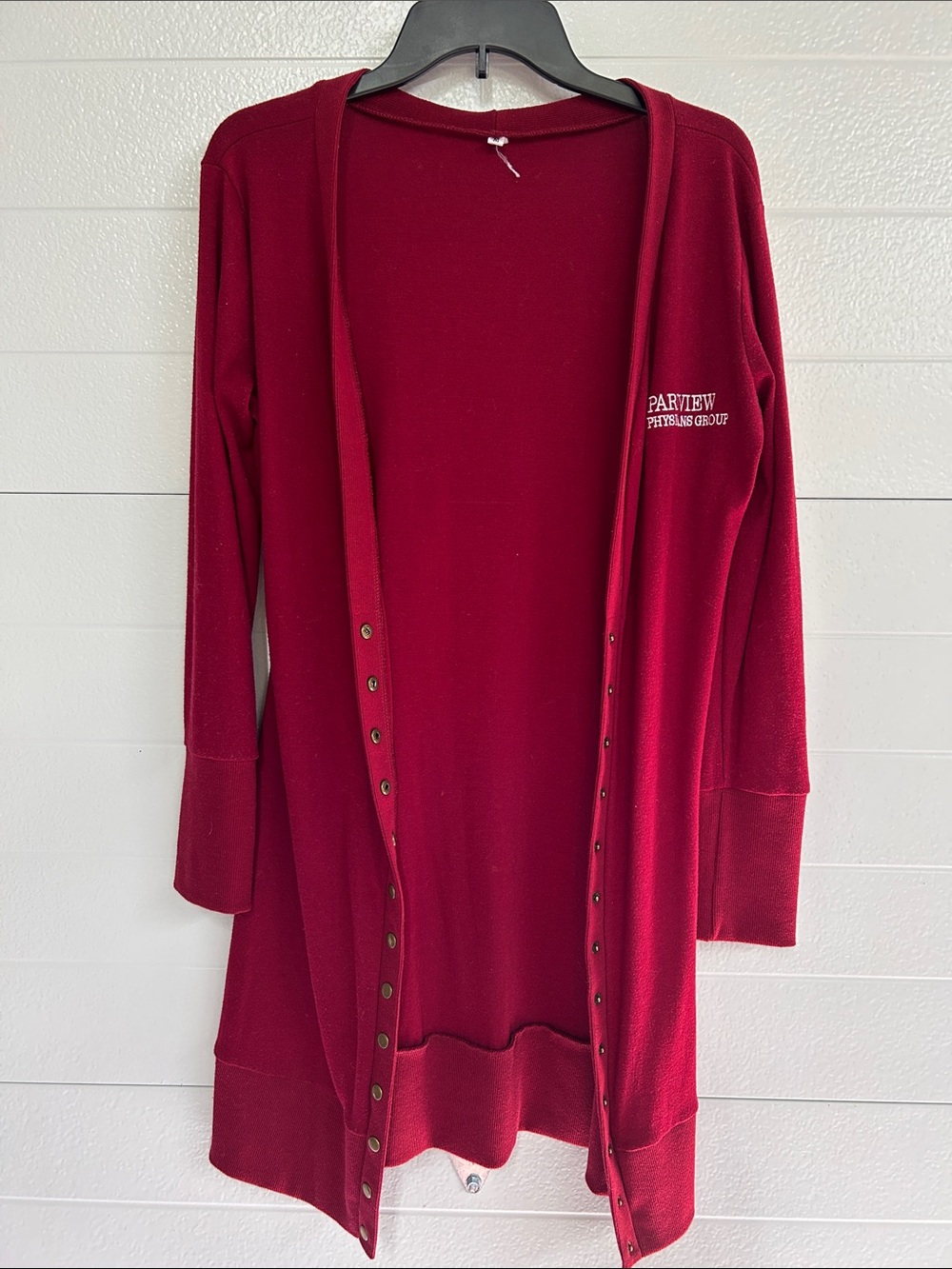 Old Navy Burgundy Open-Front Cardigan